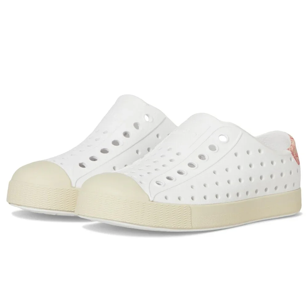 Native Shoes Jefferson 13111502-1891 Toddler 6M White Perforated Shoe ZOGG3316